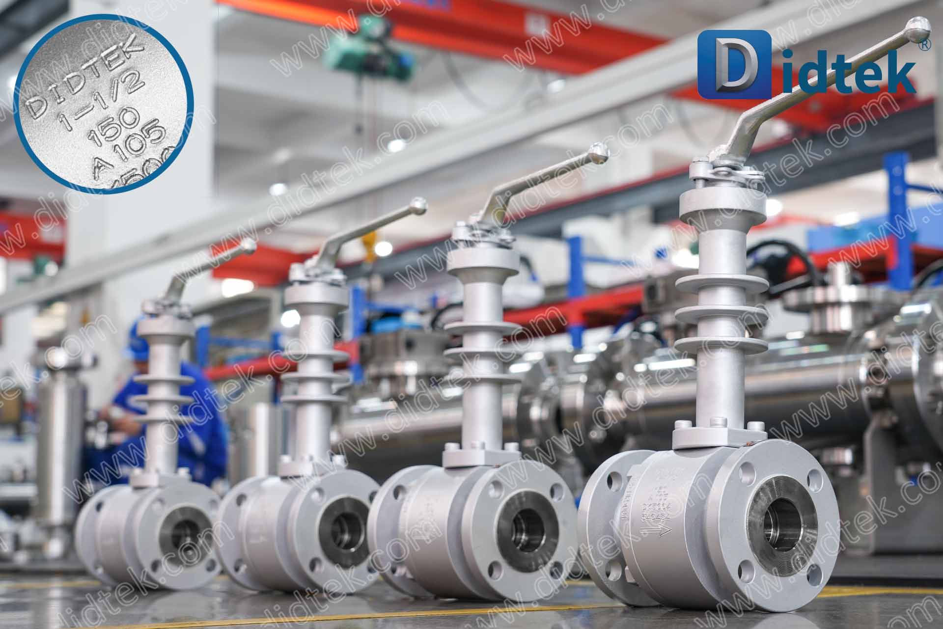 D-13 DIDTEKFFMSBV — Высокотемпературный шаровой кран «металл по металлу» с удлиненной крышкой