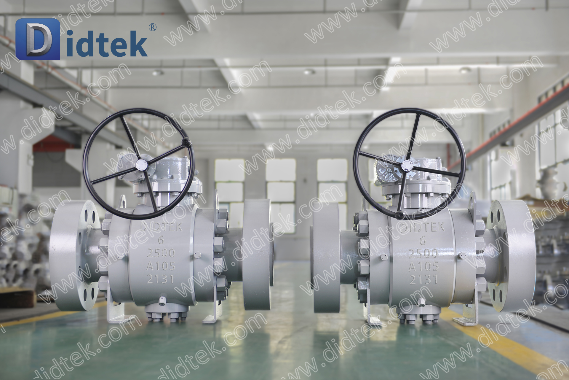 Фланец Didtek, 6 дюймов, 2500 фунтов, кованые шаровые краны с цапфой DBB