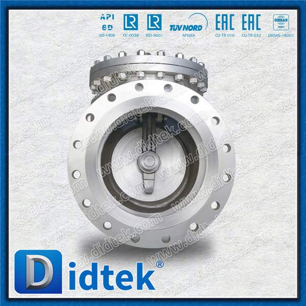 S32760 6A 16 '' Фланцевированный полный открытый возобновляемый горизонтальный качающийся клапан качания