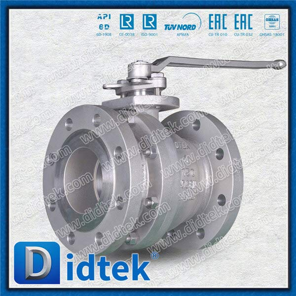 CG8M SS317 Сиденье из PEEK RF 4-дюймовый плавающий шаровой клапан