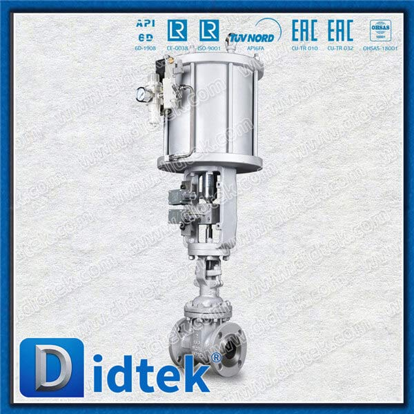 Пневматический клапан затвора WCB с двумя предельным переключателем