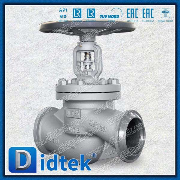 PN40 Cast Steel WCB Bellows Valve