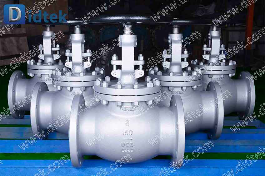 Didtek Ansi Standard Cast Steel Globe Valve