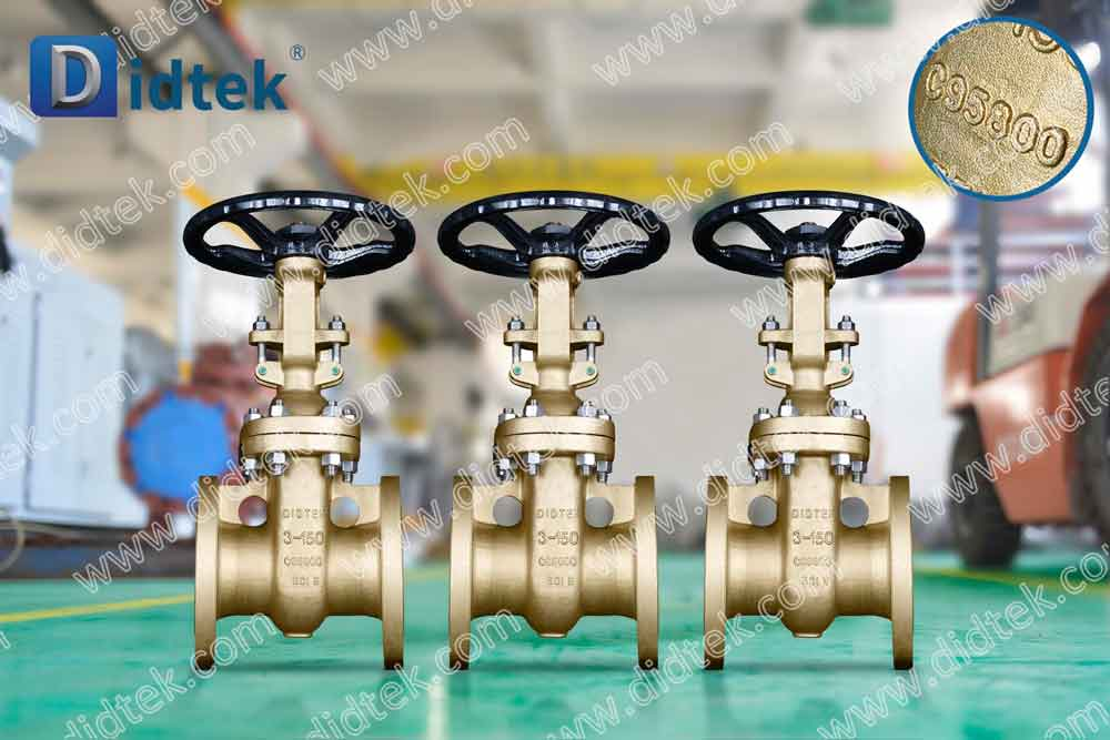 Didtek Aluminum Bronze C95800 TRIM MONEL GATE GATEL VALVE