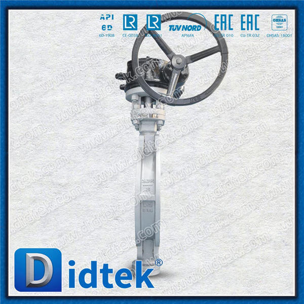 Тройное смещение пластины клапан бабочки