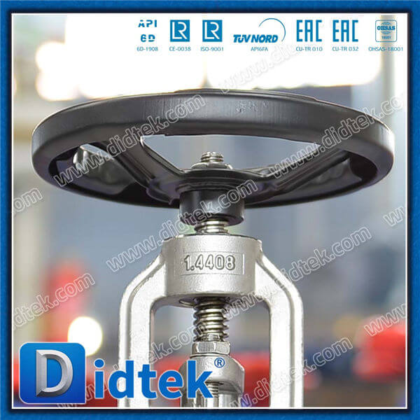 Din Globe Valve-DN50 1.4408 Фланцевое колесо ручного колеса