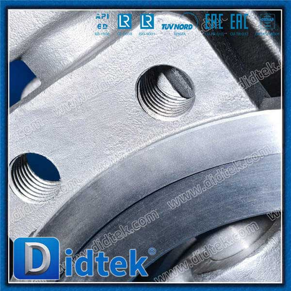 Материал СС316Ти тройная жидкость 40% аммиака клапан-бабочки Оффест