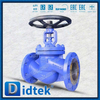 Клапан сильфонный по стандарту DIN DN125 PN40 1.0619