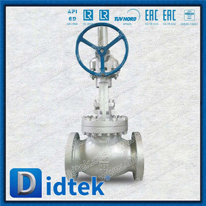 Cast Steel A216 WCB Gear Op Balanced Disce Globe Valve