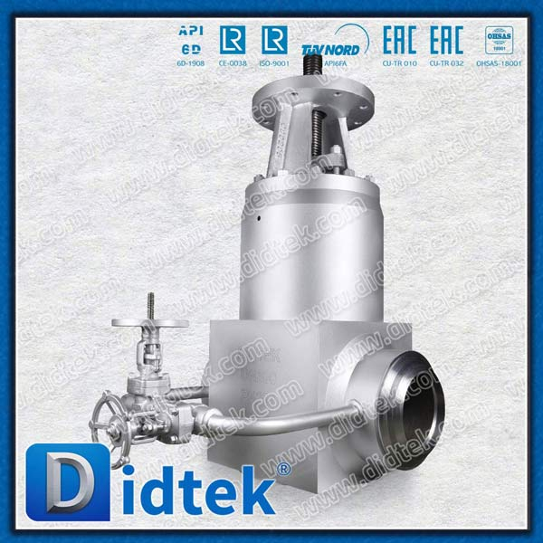 F91 Кованый стальный сваренный затворный клапан с байпасом