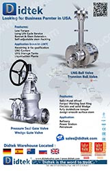 Didtek Valve World Journal April-Lng шариковой клапан и клапан затвора затвора давления