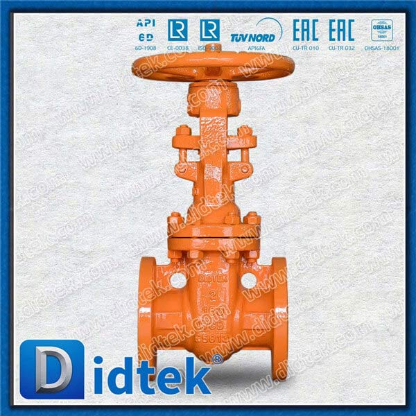 ASME B16.32 OS&Y Фланцевая 2-дюймовая задвижка