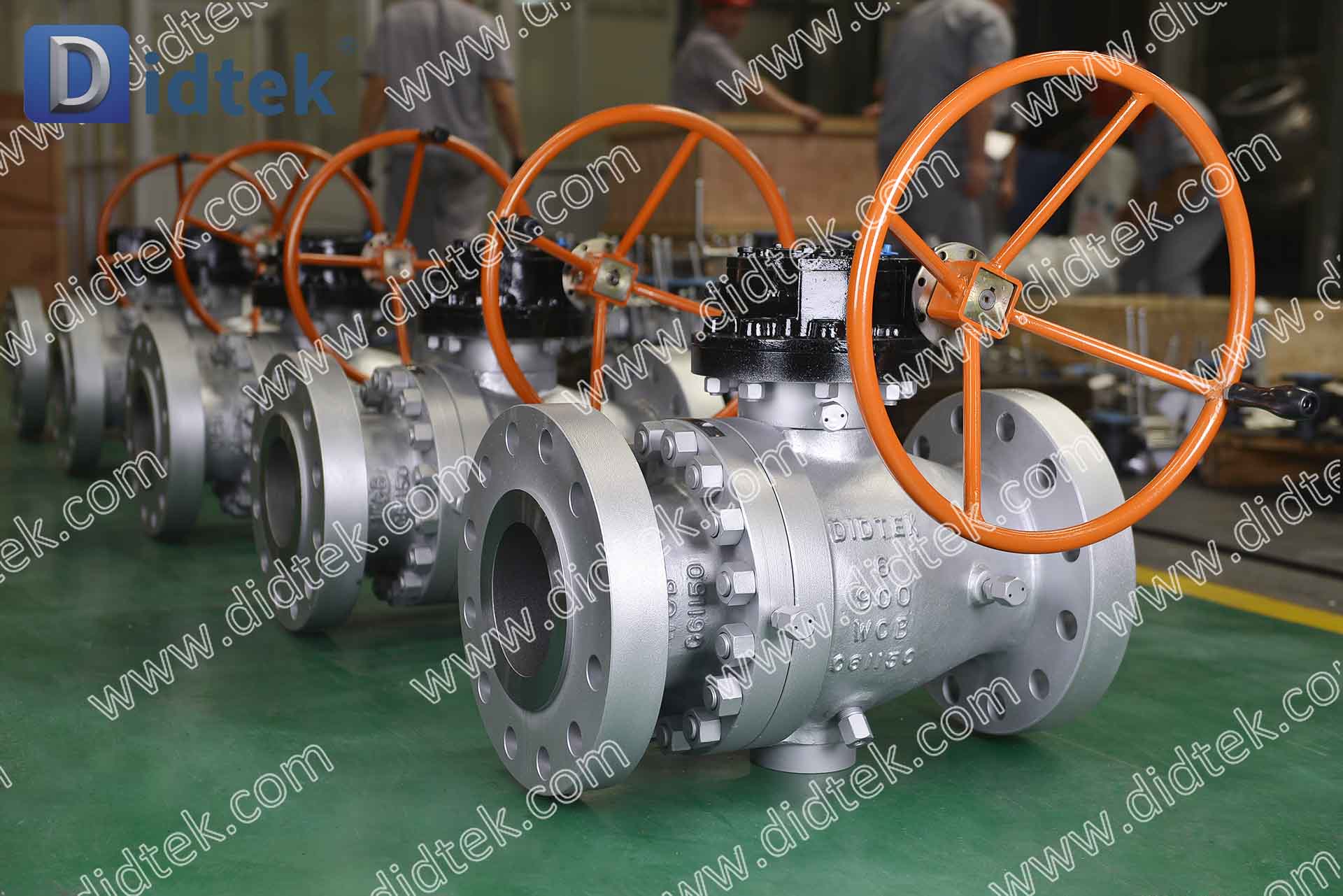 A-9 DIDTEKCTBV-Высокотемпературный 6-дюймовый шаровой клапан DBB 600LB + K11 с металлическим седлом Ni60 и никелевой цапфой