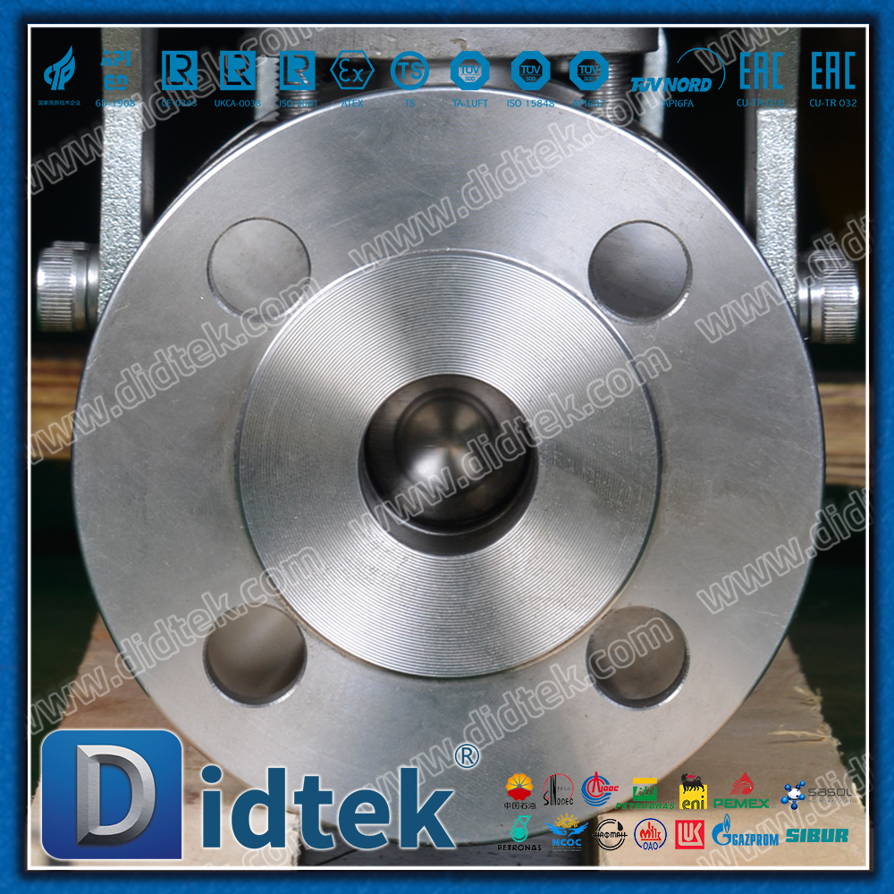 Пневматический шаровой кран Didtek F316L