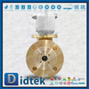 DN50 PN16 Bronze Bare Stem STEM Trunnion Ball Cavelers