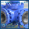 Трехходовой шаровой кран Didtek WCB с полнопроходным интерфейсом L-типа