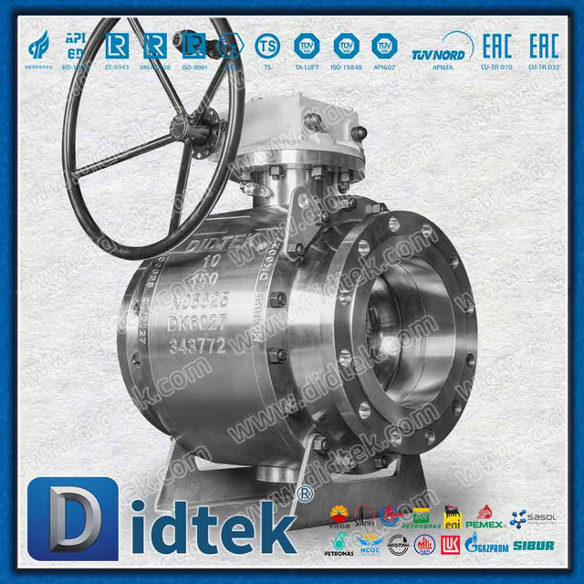 Манжетное уплотнение Inconel Alloy625 Шаровой клапан с цапфой Elgiloy
