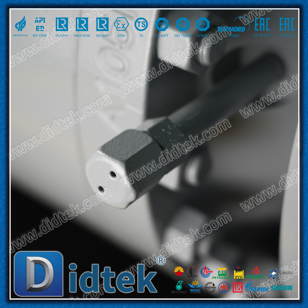 ASTM A105N Наплавка UNS N06625+TCC Шаровой кран с цапфой 