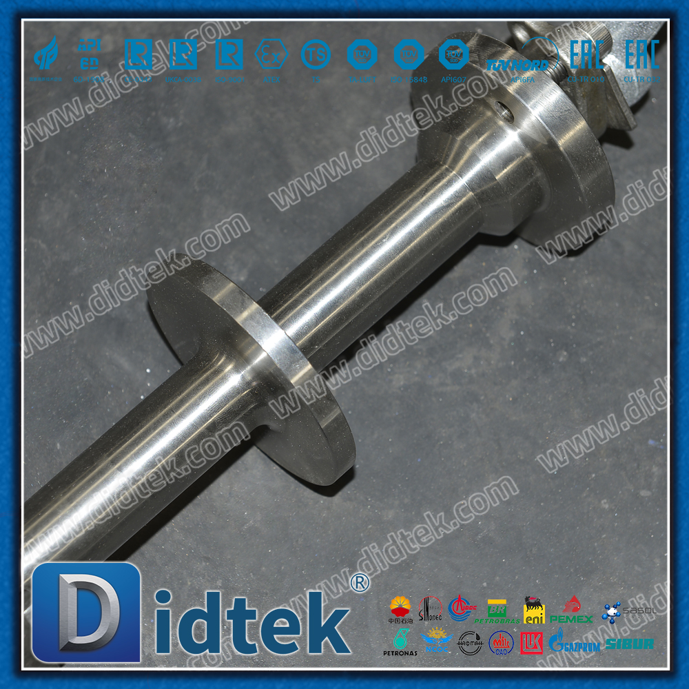 Криогенный шаровой клапан с приварным раструбом седла PCTFE F316