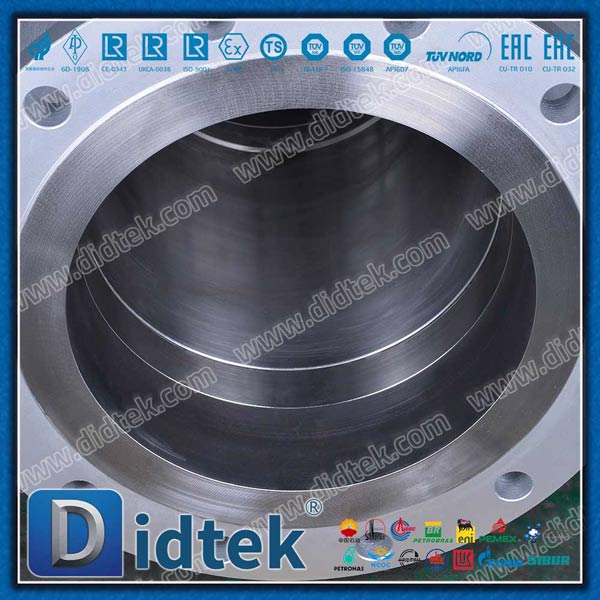 A-69 DIDTEKCTBV-14 API 6D 2-Piece Worm Gear RF Trunnion Ball Valve A-69 DIDTEKCTBV-14 Двухкомпонентный шаровой клапан RF с червячной передачей API 6D