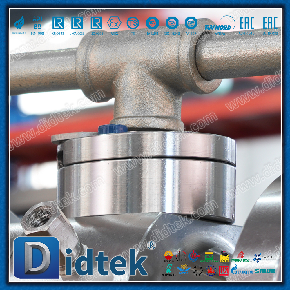 Шаровой кран Didtek с двойной кромкой из специального сплава Inconel 825 с цапфой