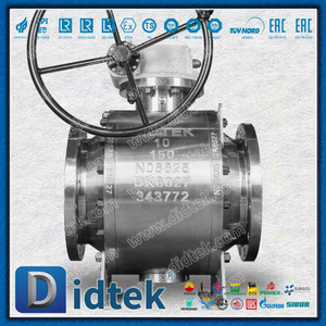 Манжетное уплотнение Inconel Alloy625 Шаровой клапан с цапфой Elgiloy