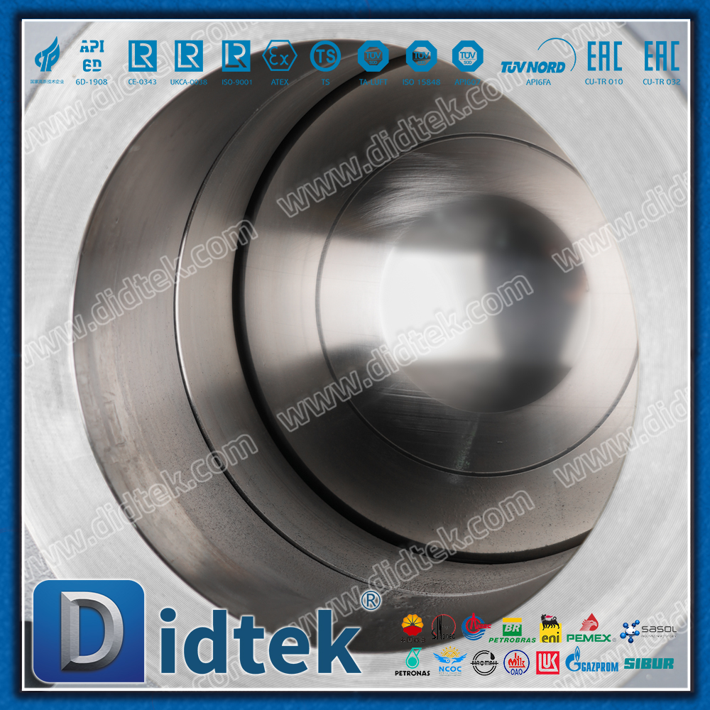 ASTM A105N Наплавка UNS N06625+TCC Шаровой кран с цапфой 