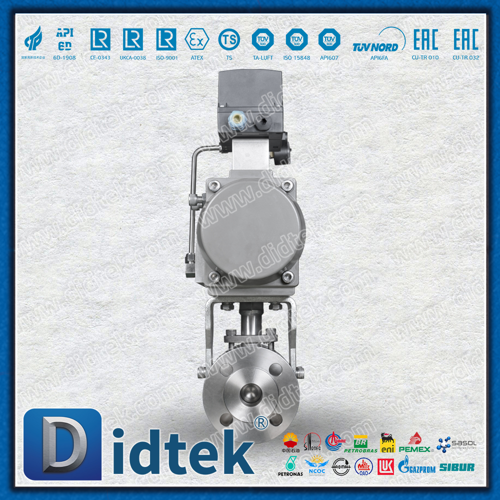 Пневматический шаровой кран Didtek F316L