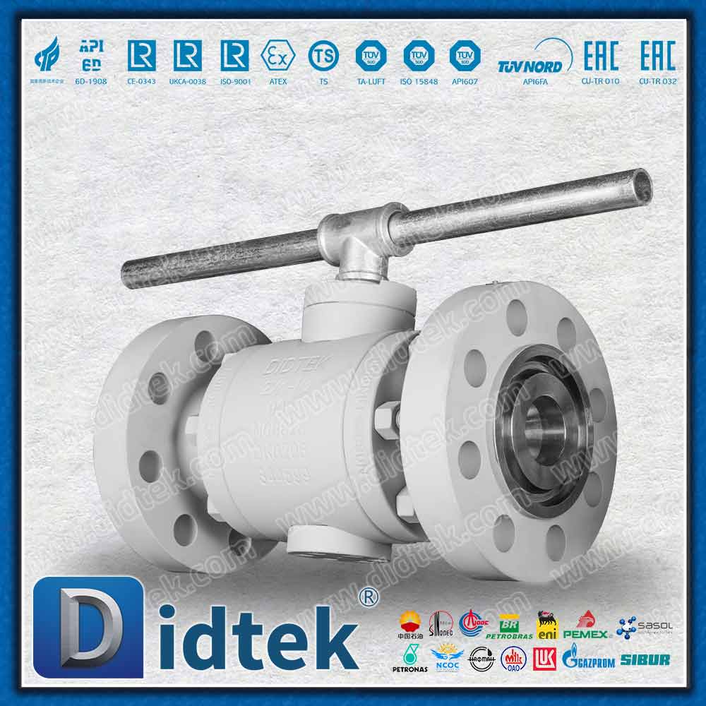 Шаровой кран с цапфой Inconel 825